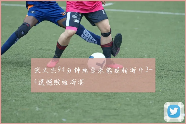 宋文杰94分钟绝杀未能逆转海牛3-4遗憾败给海港